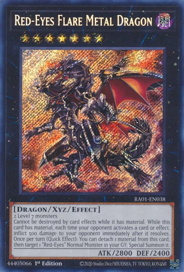 Red-Eyes Flare Metal Dragon
