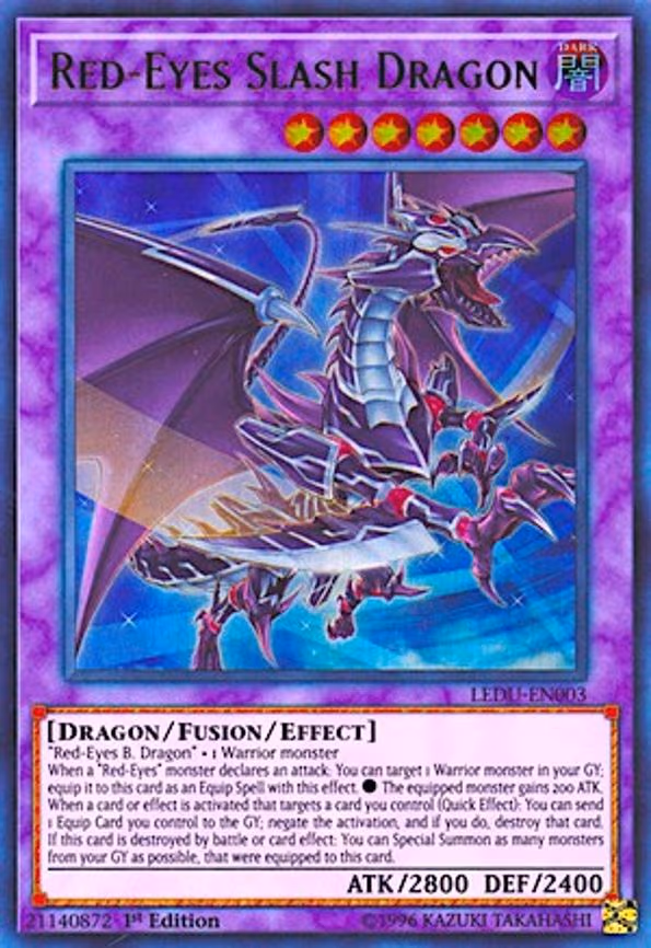 Red-Eyes Slash Dragon