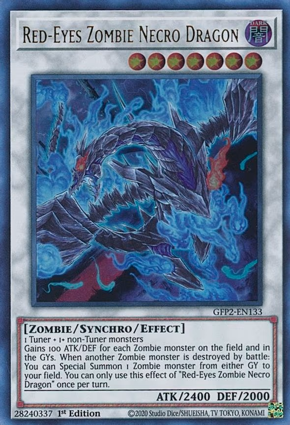 Red-Eyes Zombie Necro Dragon