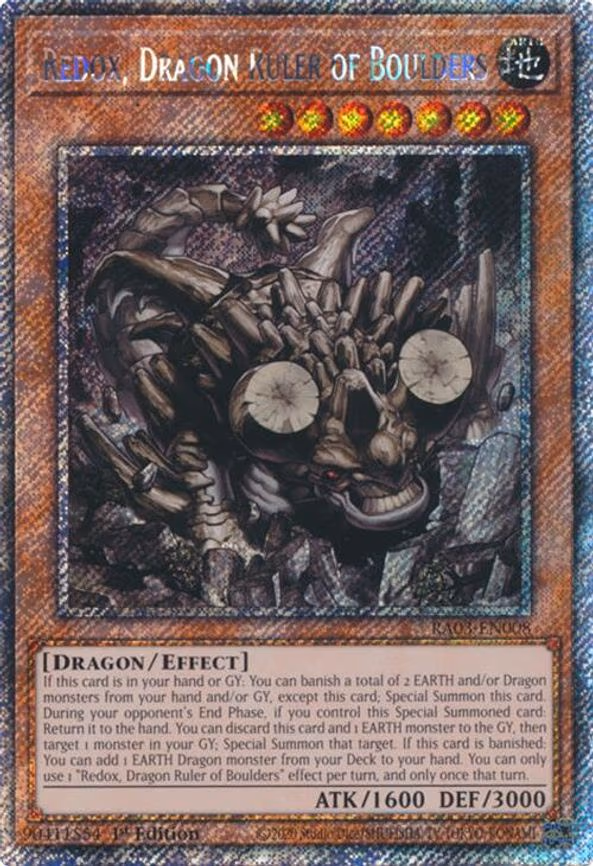 Redox, Dragon Ruler of Boulders