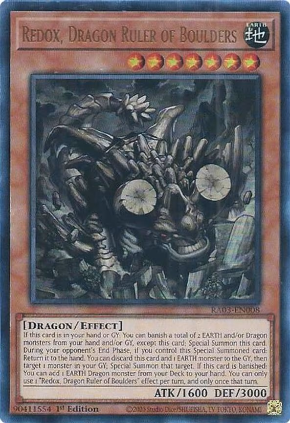 Redox, Dragon Ruler of Boulders