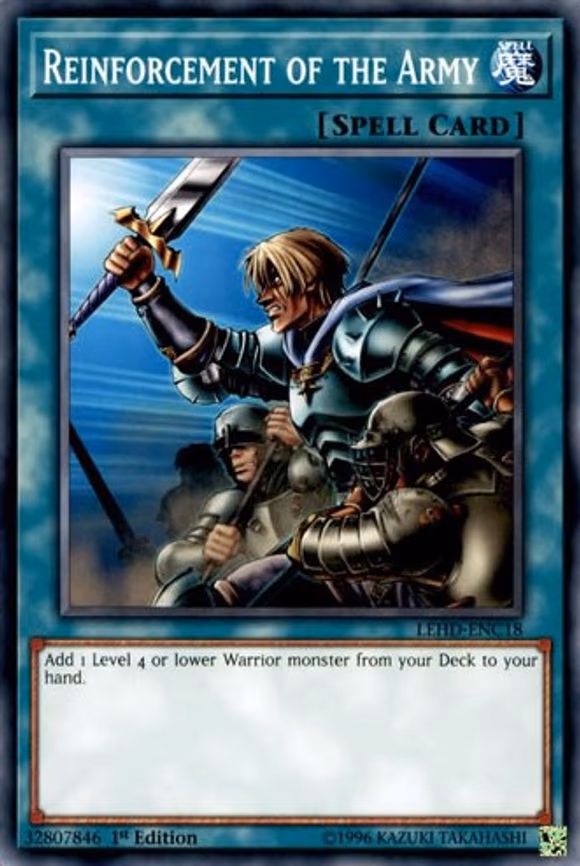 Reinforcement of the Army - Common (LEHD-ENC18)