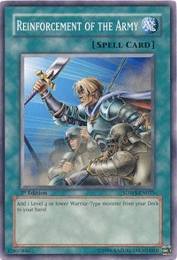 Reinforcement of the Army - Common (SDWS-EN025)