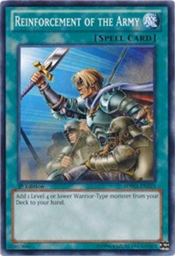 Reinforcement of the Army