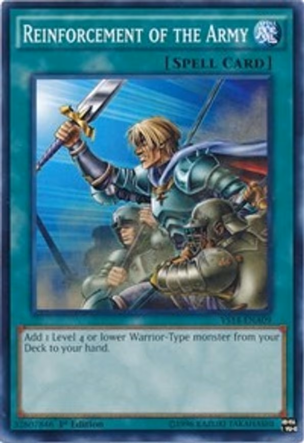 Reinforcement of the Army