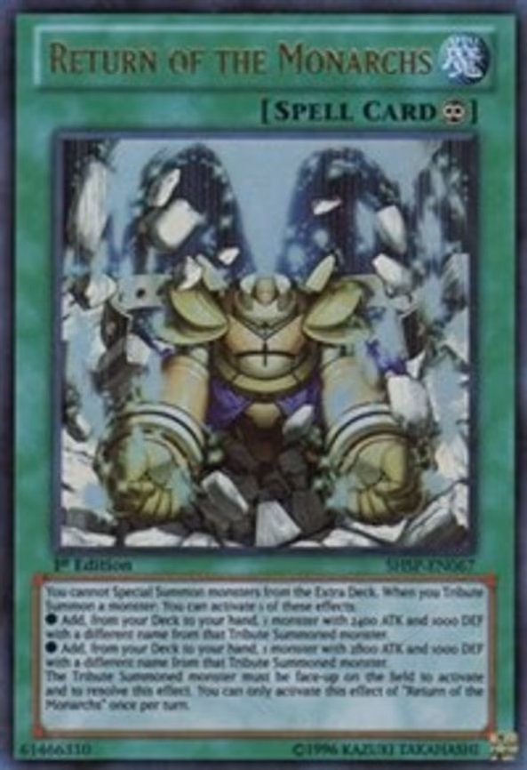Return of the Monarchs