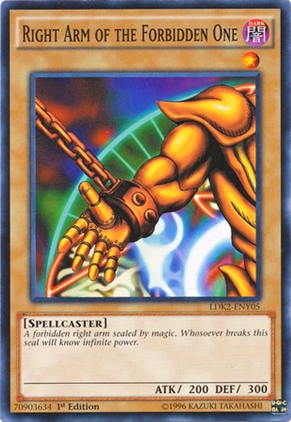 Right Arm of the Forbidden One