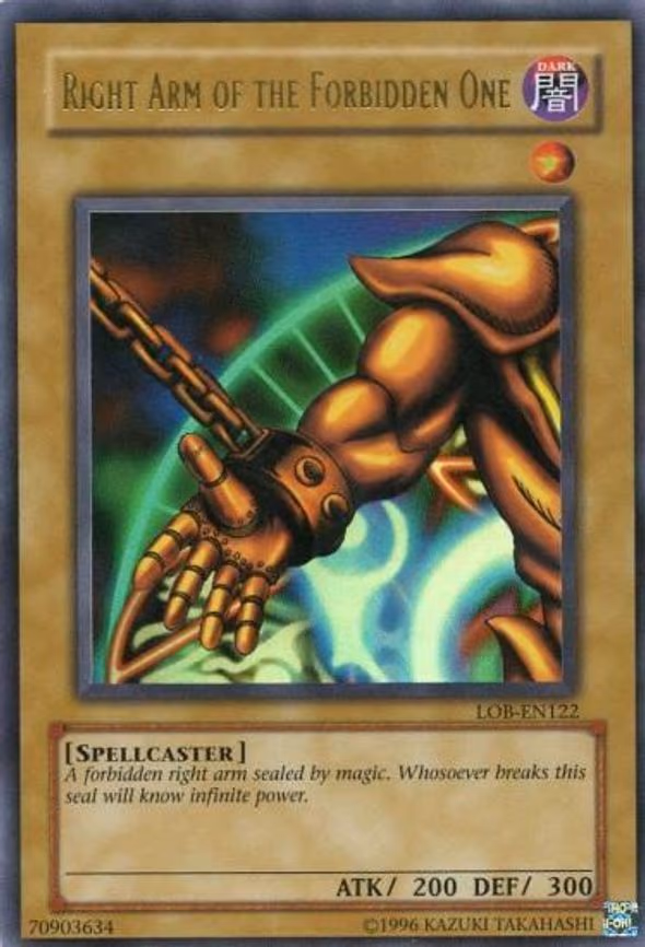 Right Arm of the Forbidden One