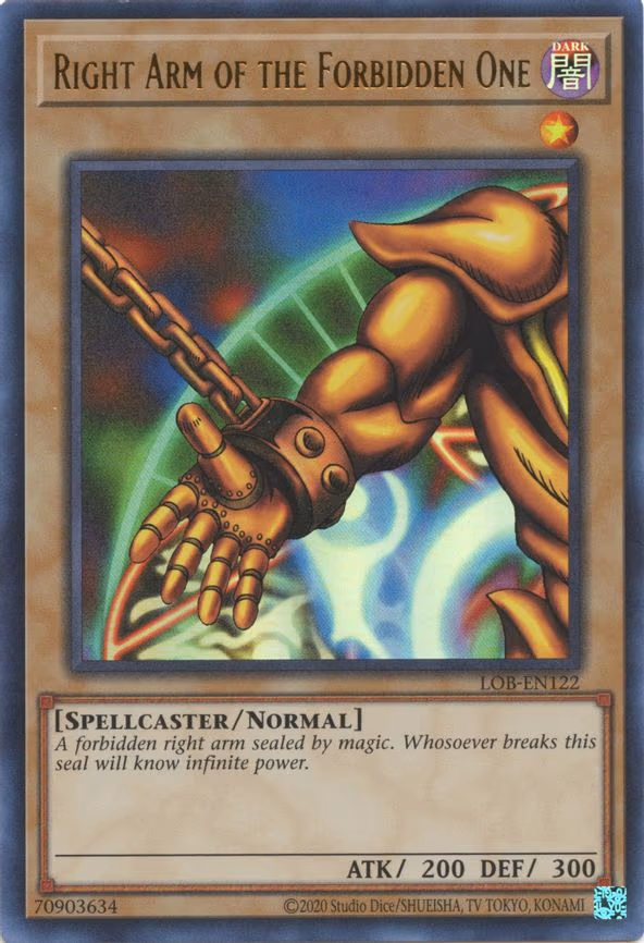 Right Arm of the Forbidden One