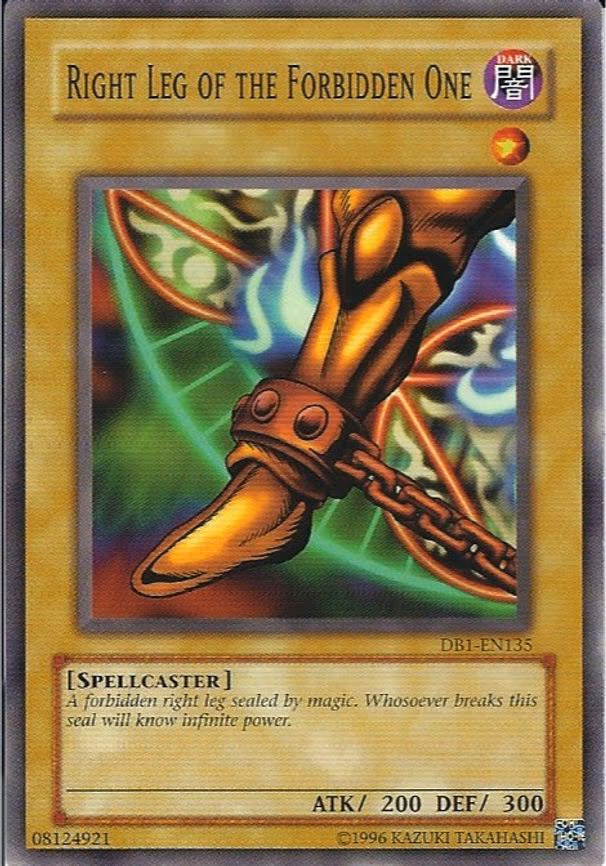 Right Leg of the Forbidden One