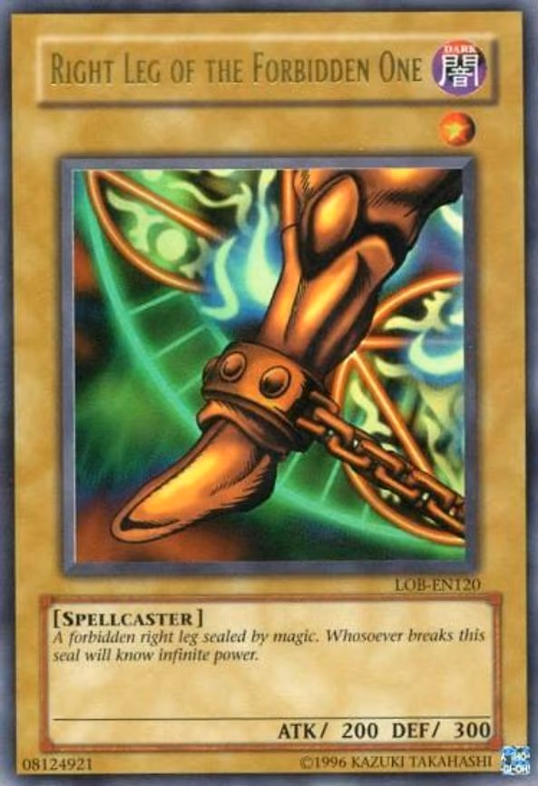 Right Leg of the Forbidden One