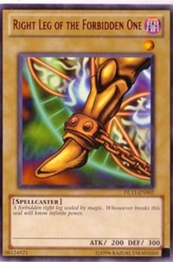 Right Leg of the Forbidden One (Red)
