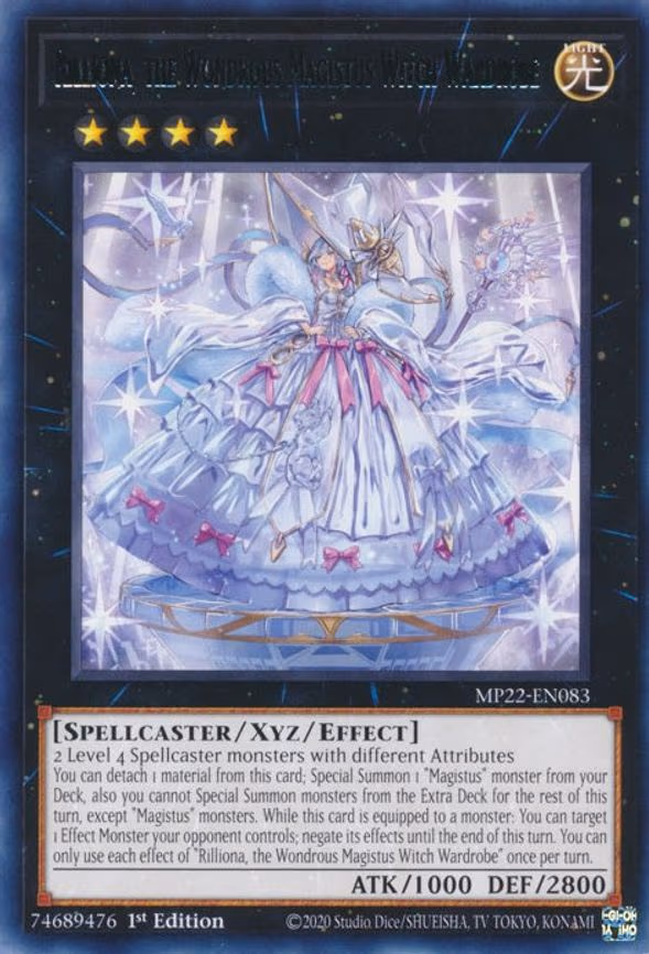 Rilliona, the Wondrous Magistus Witch Wardrobe