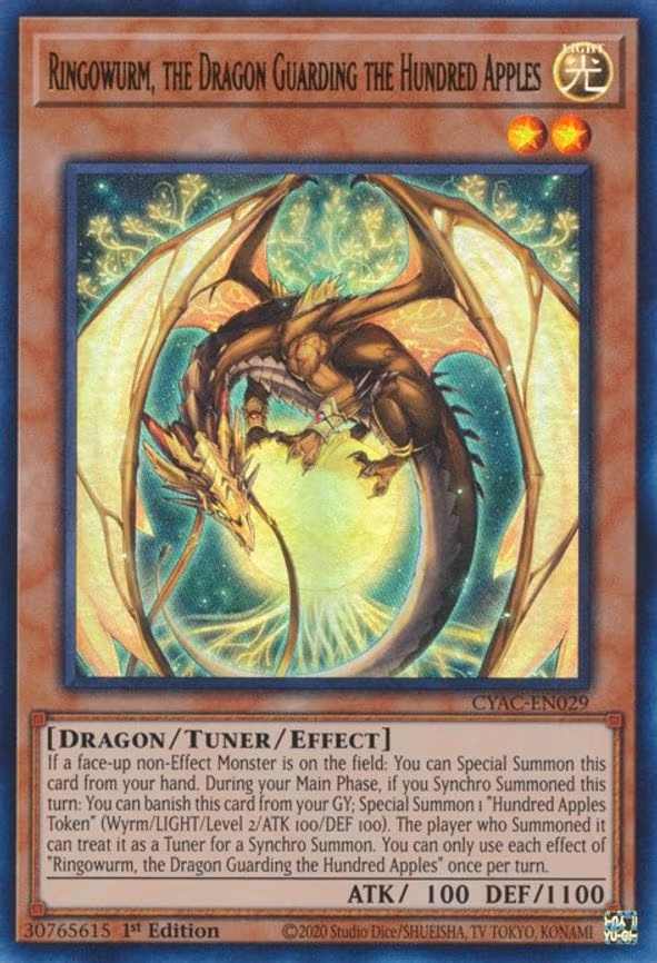 Ringowurm, the Dragon Guarding the Hundred Apples