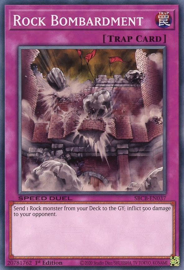 Rock Bombardment