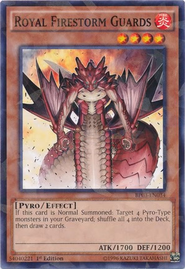 Royal Firestorm Guards (Shatterfoil)