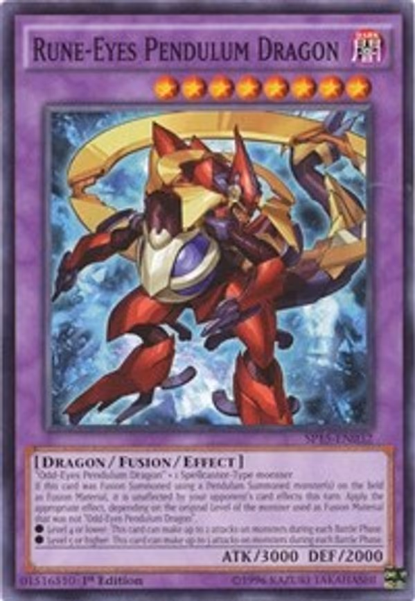 Rune-Eyes Pendulum Dragon