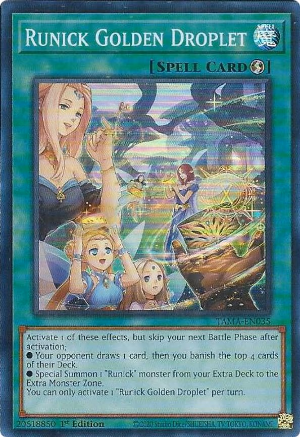 Runick Golden Droplet