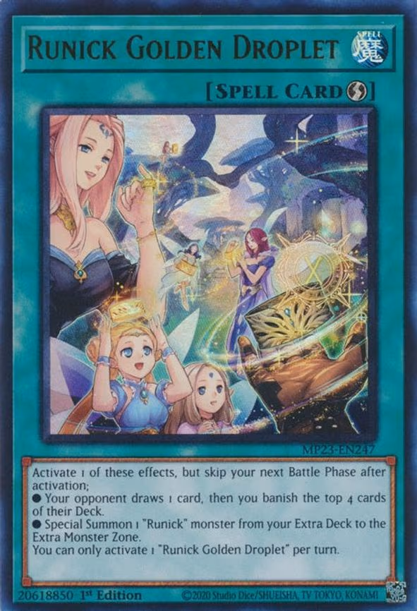 Runick Golden Droplet
