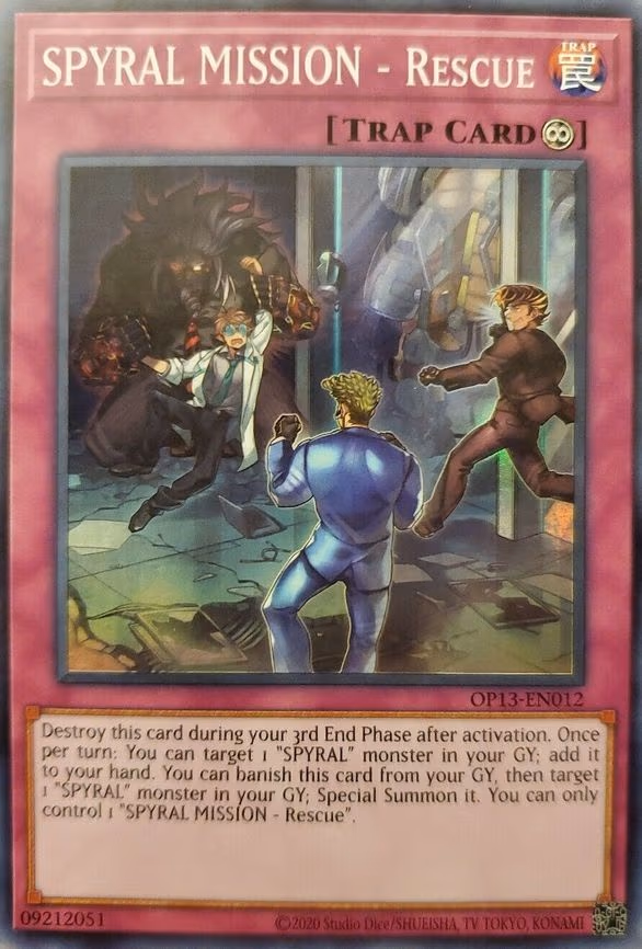 SPYRAL MISSION - Rescue