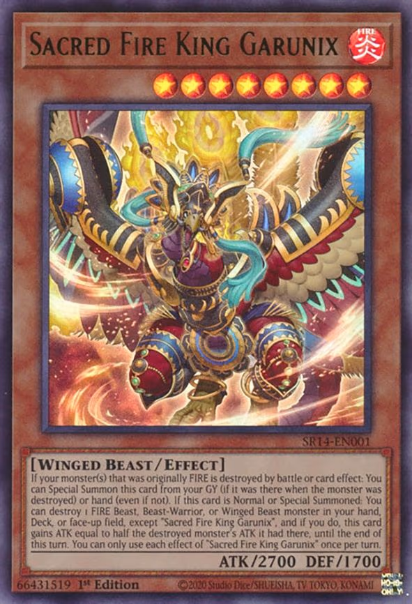Sacred Fire King Garunix