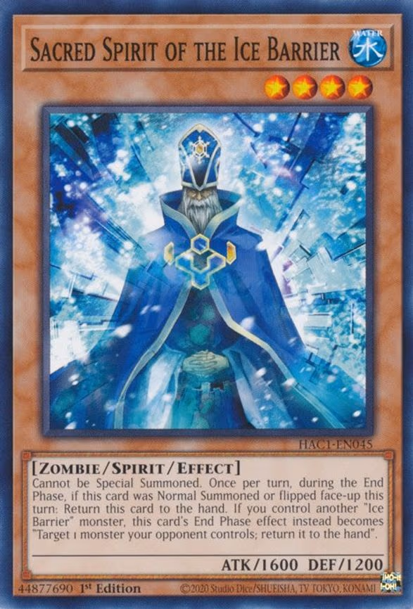 Sacred Spirit of the Ice Barrier