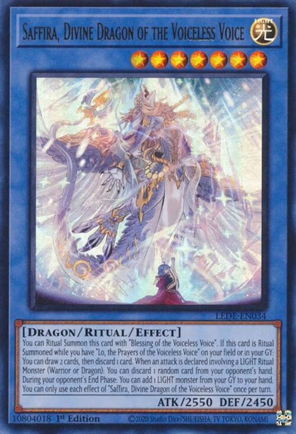 Saffira, Divine Dragon of the Voiceless Voice