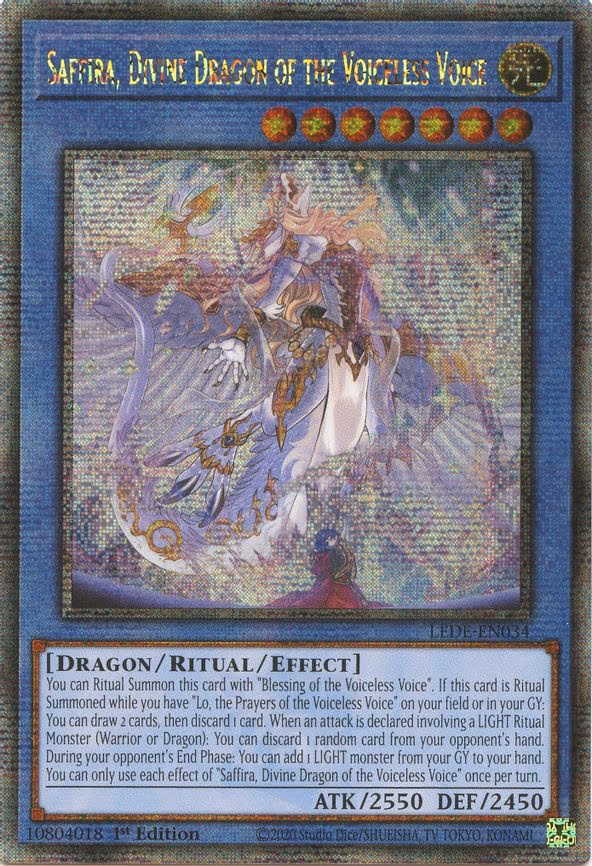 Saffira, Divine Dragon of the Voiceless Voice