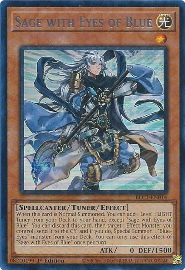 Sage with Eyes of Blue (Silver)