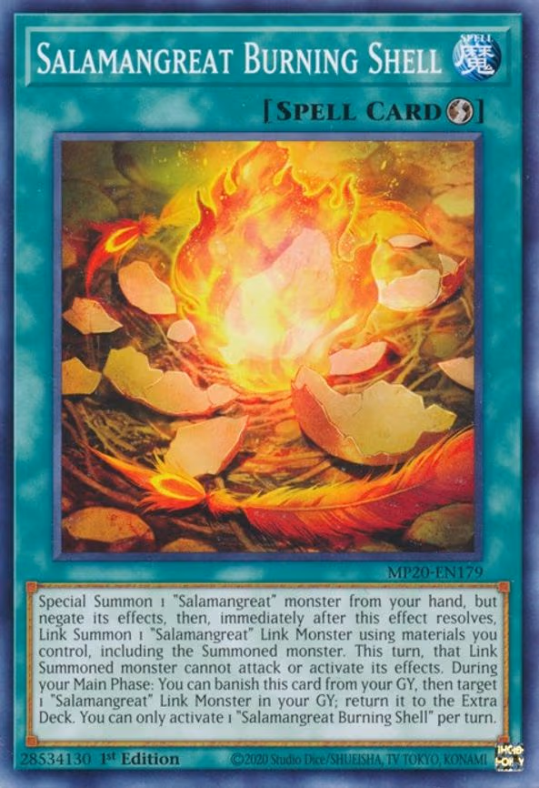 Salamangreat Burning Shell