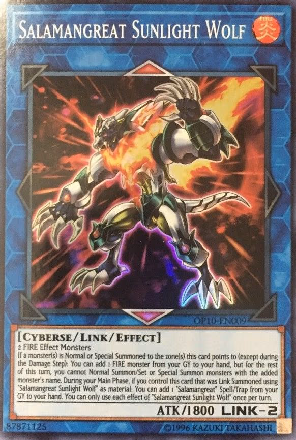 Salamangreat Sunlight Wolf