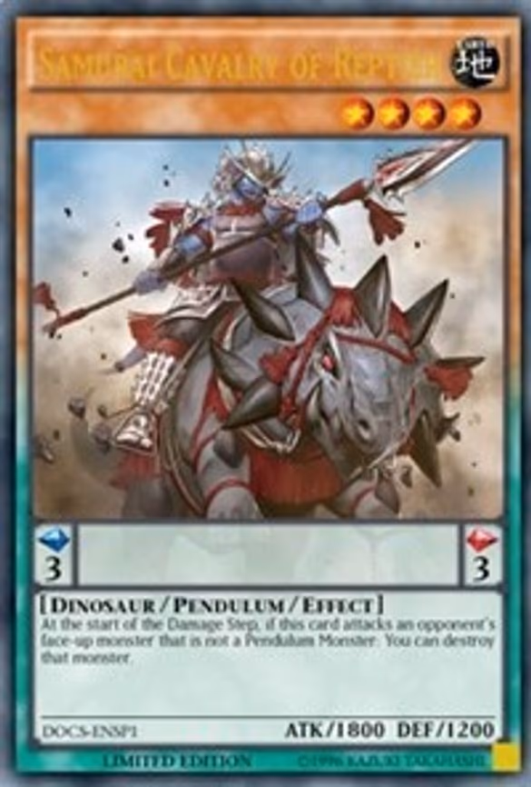 Samurai Cavalry of Reptier