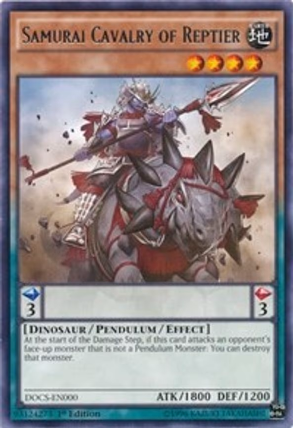 Samurai Cavalry of Reptier