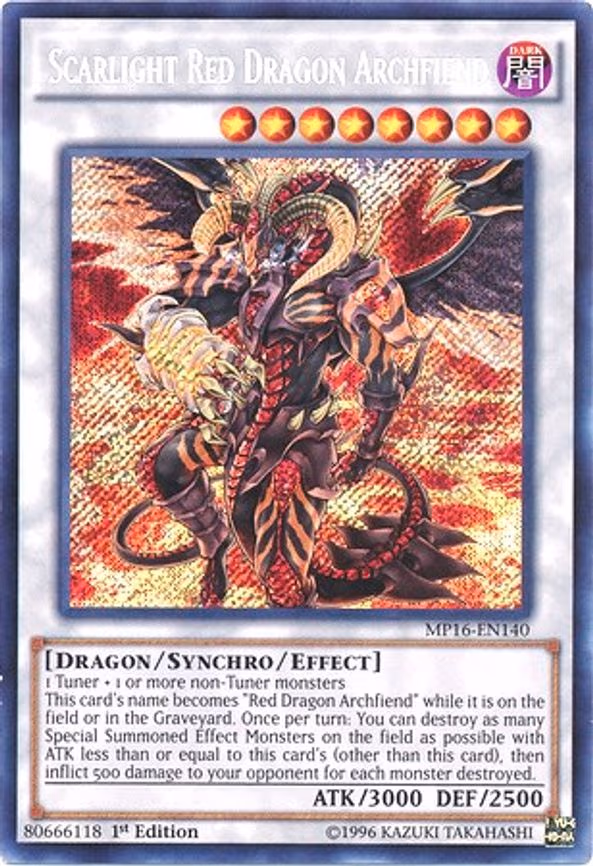 Scarlight Red Dragon Archfiend