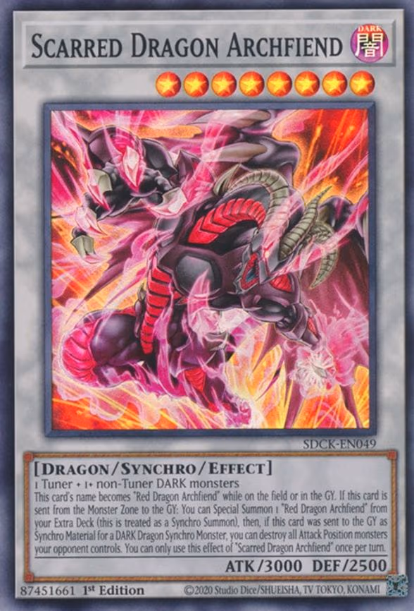 Scarred Dragon Archfiend
