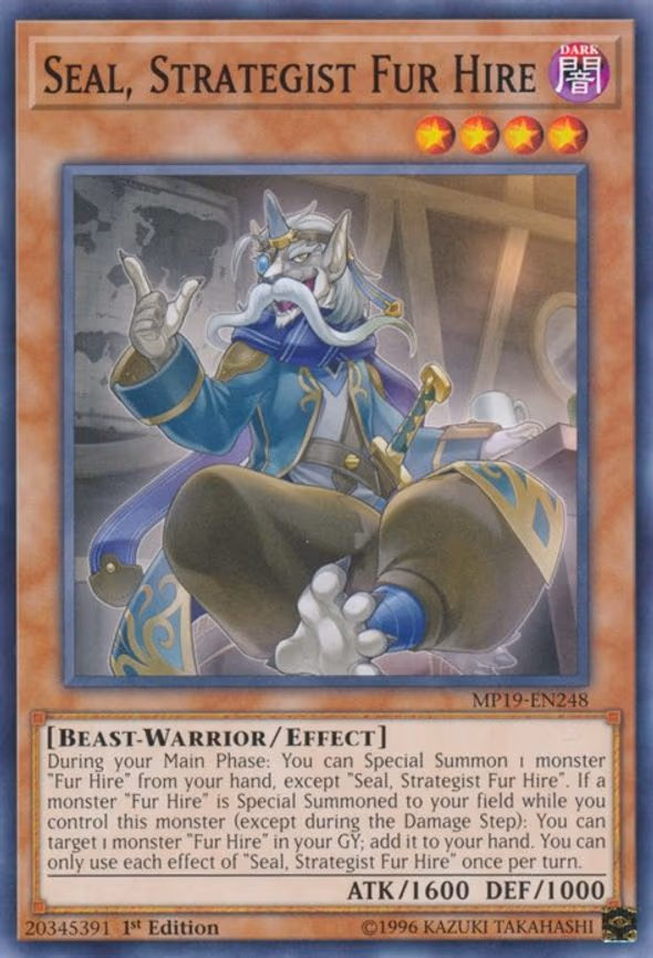 Seal, Strategist Fur Hire