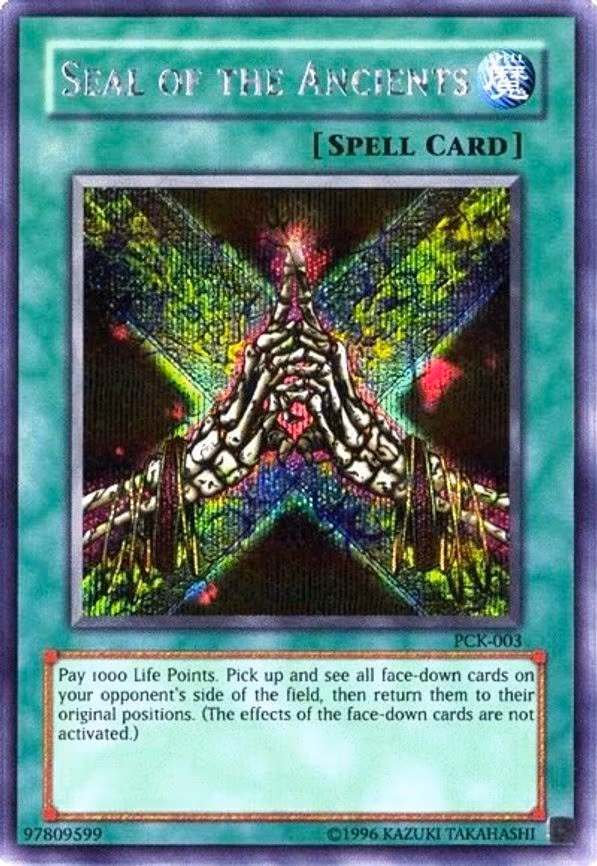 Seal of the Ancients (Power of Chaos: Kaiba the Revenge)