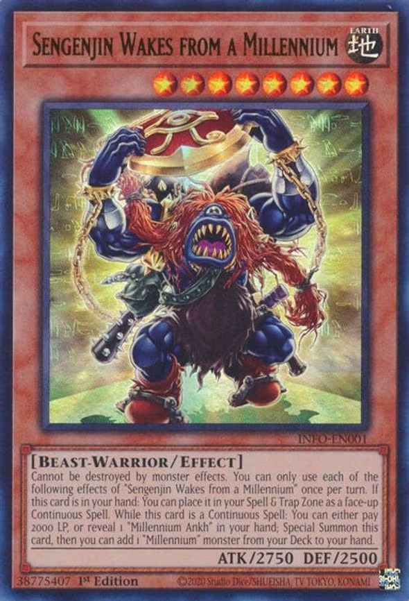 Sengenjin Wakes from a Millennium
