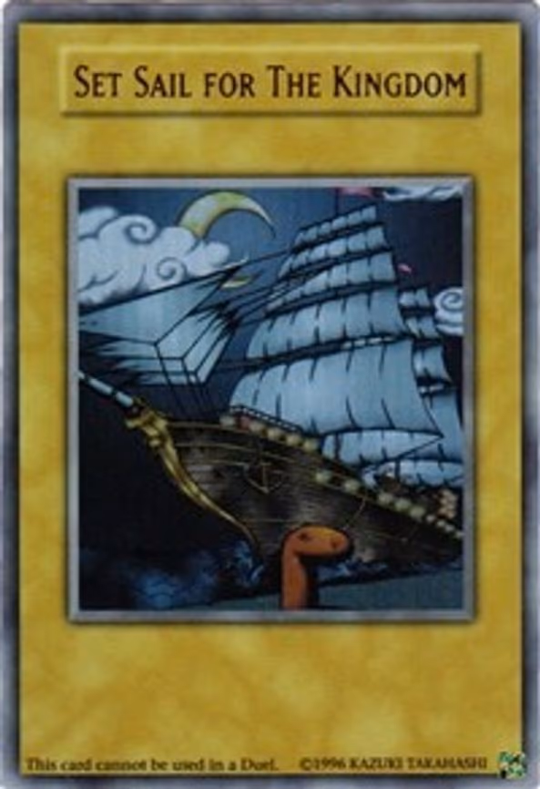 Set Sail for The Kingdom
