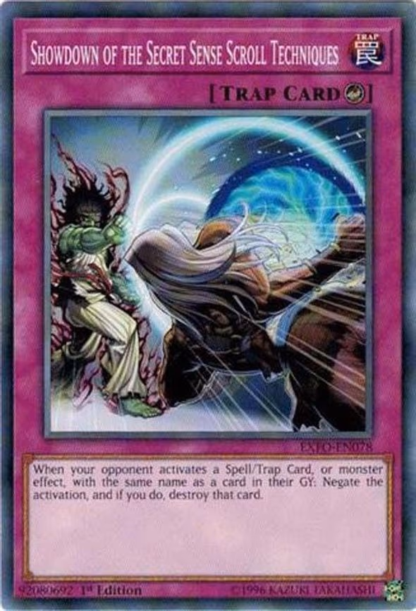 Showdown of the Secret Sense Scroll Techniques