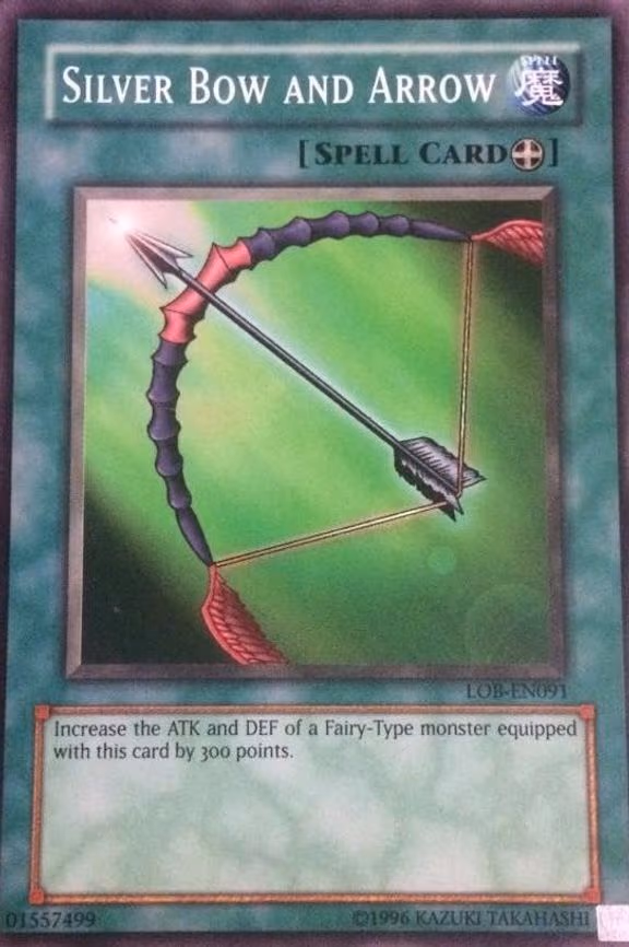 Silver Bow and Arrow