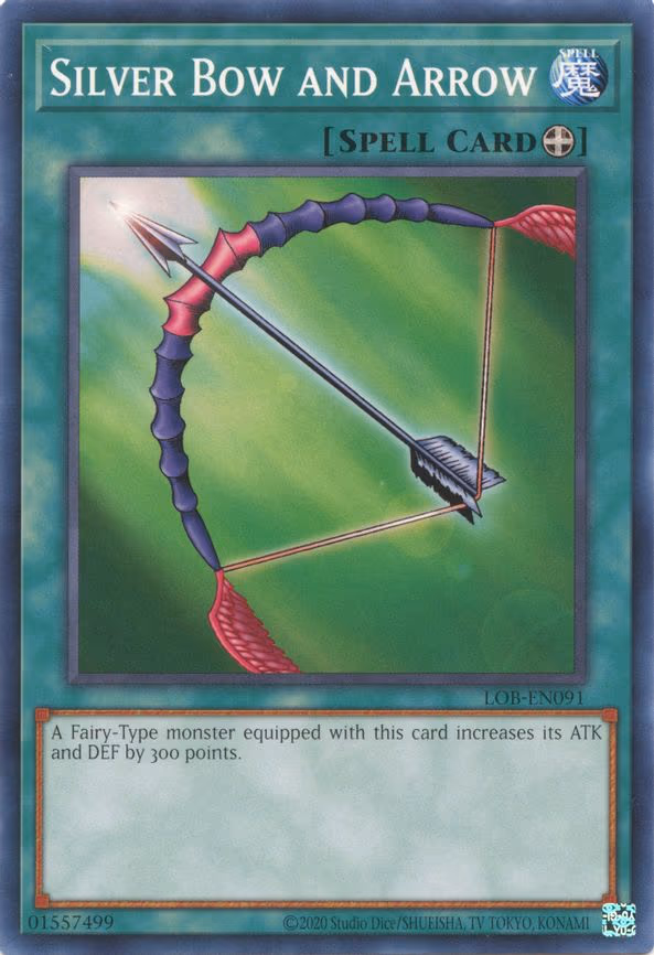 Silver Bow and Arrow