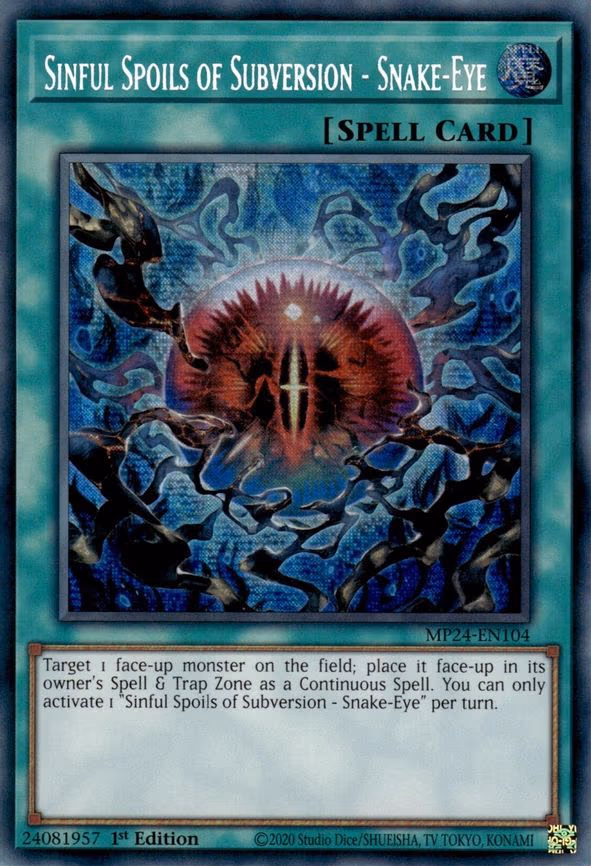 Sinful Spoils of Subversion - Snake-Eye
