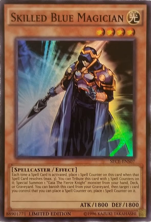Skilled Blue Magician