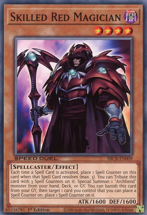 Skilled Red Magician