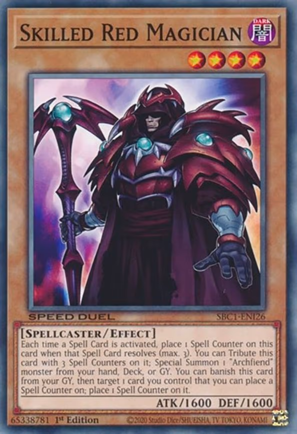 Skilled Red Magician