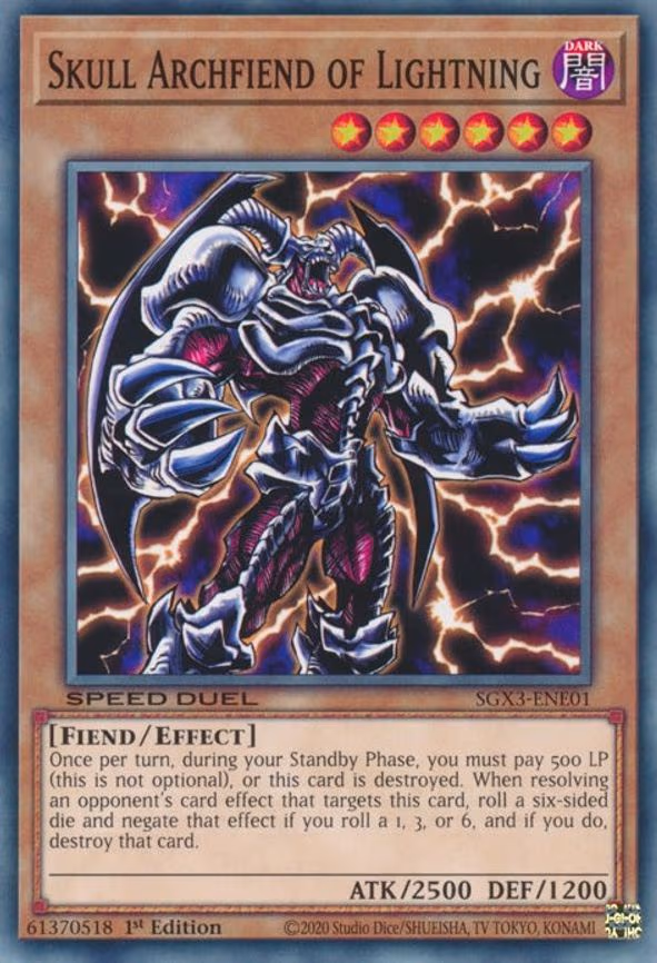 Skull Archfiend of Lightning