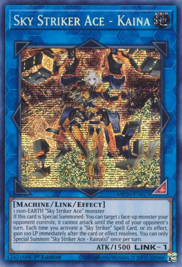 Sky Striker Ace - Kaina