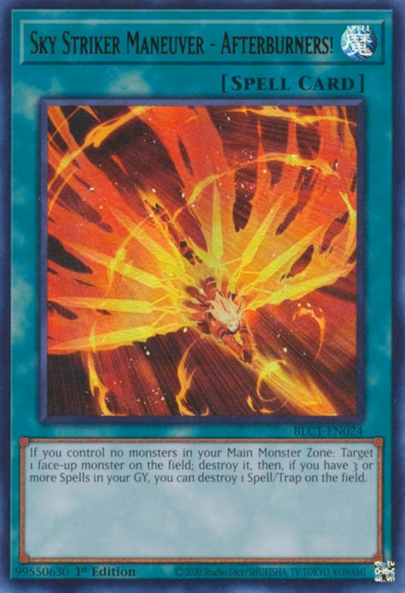 Sky Striker Maneuver - Afterburners!