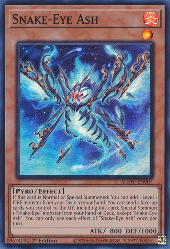 Snake-Eye Ash
